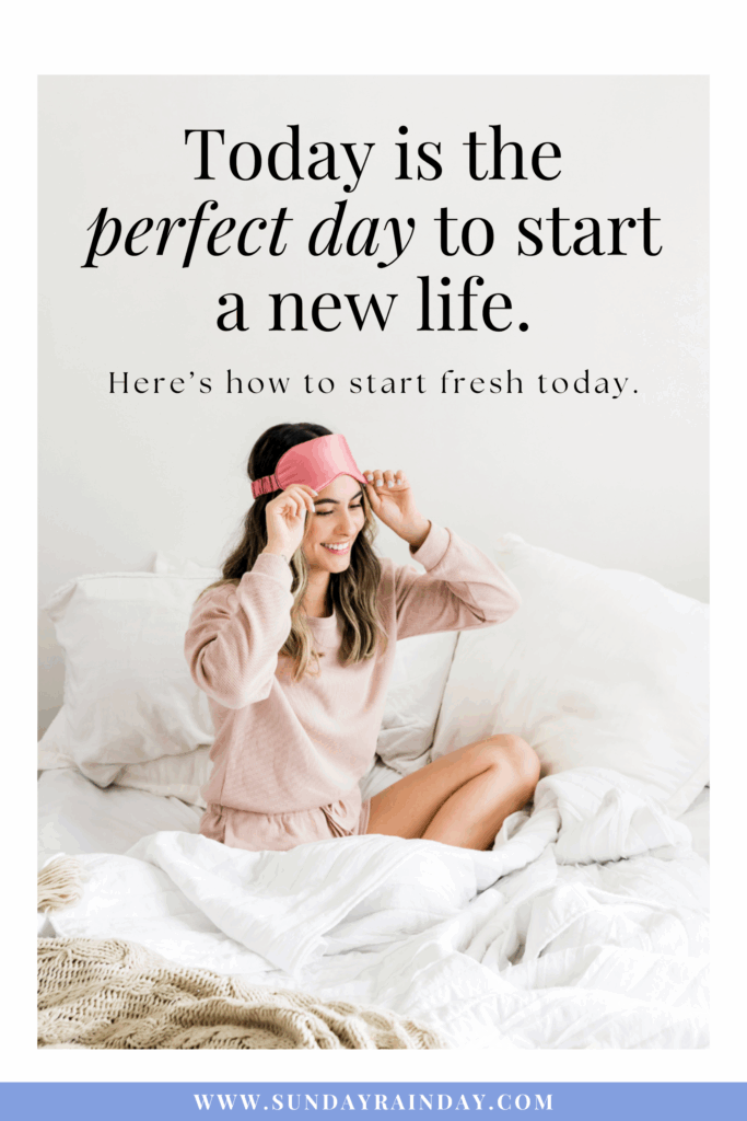 How to Start a New Life