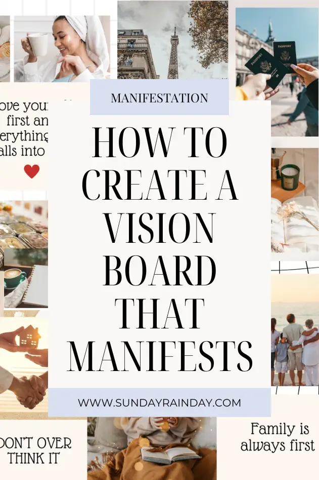 How to create a vision board