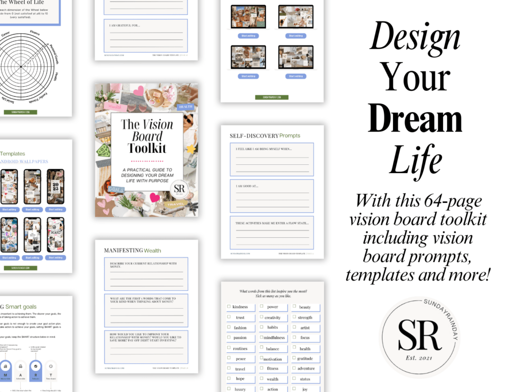 The vision board toolkit