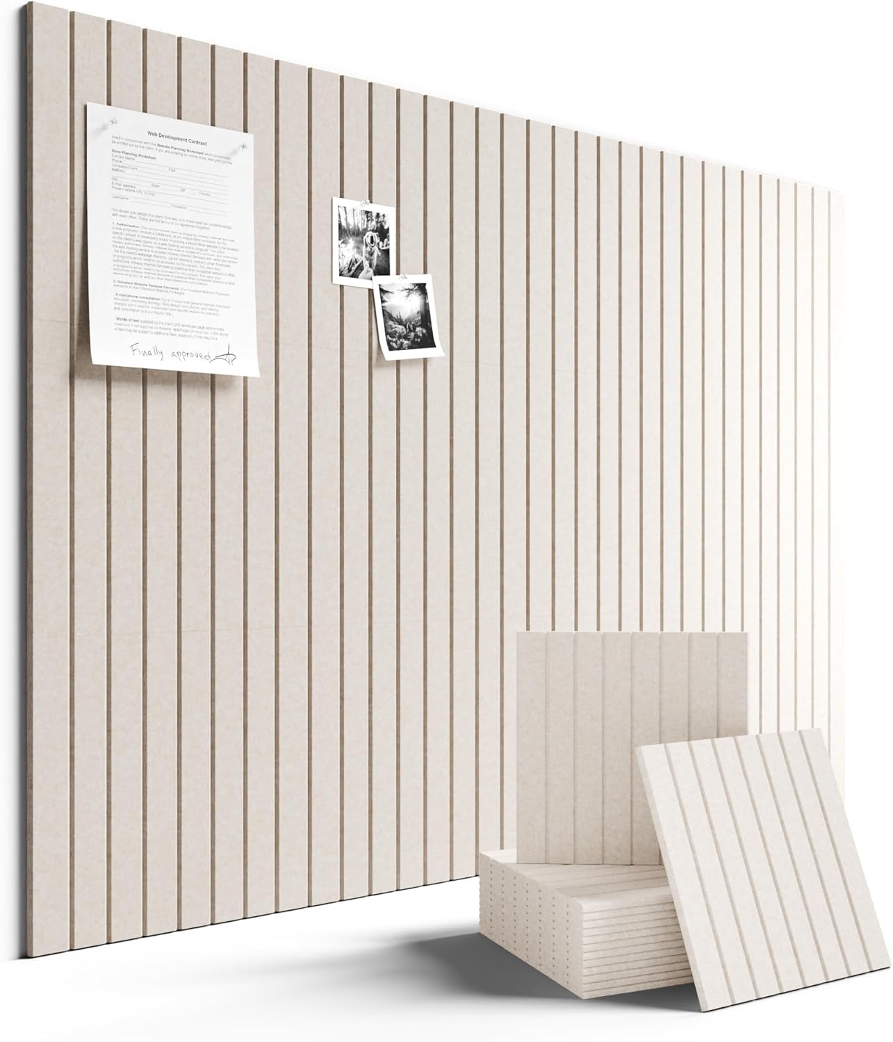 vision board beige canva