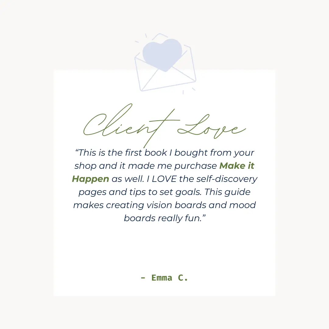 The vision board review #6