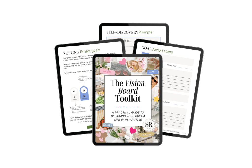 Mockup Templates - The Vision Board Toolkit